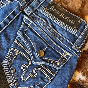 Rock Revival Size 25L Bootcut Jeans